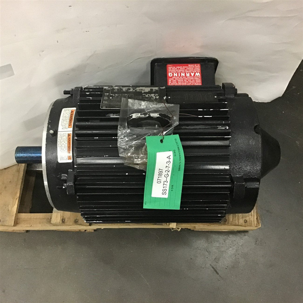 marathon NVM213THTL7726CEL Black Max 7 1/2 HP AC Motor 230/460 Volts 213TC