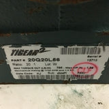Dodge Tigear 20Q20L56 Left Angle Gear Reducer 20:1 Ratio 1.34 Input Hp