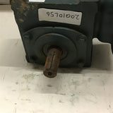 Dodge Tigear 20Q10L56 10:1 Ratio Left Angle Gear Reducer 2.25 Input Hp