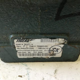 Dodge tigear 26Q07L14 Left Angle Gear Reducer 7:1 Ratio 5 Input HP