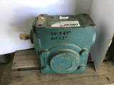 Dodge 35S40L Tigear 2 Left-Angle Gear Reducer 40:1 Ratio 0.89" In 1.5" Out