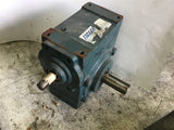DODGE TIGEAR 2 35S25R RIGHT ANGLE GEAR REDUCER 25:1 RATIO 7/8" IN 1.5" OUT
