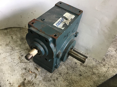 DODGE TIGEAR 2 35S25R RIGHT ANGLE GEAR REDUCER 25:1 RATIO 7/8" IN 1.5" OUT