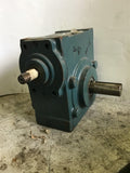 DODGE TIGEAR 2 35S25R RIGHT ANGLE GEAR REDUCER 25:1 RATIO 7/8" IN 1.5" OUT