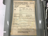 Siemens I-T-E Fusible Switch JN-421 Type 1 Enclosure 30 amp 240 VAC