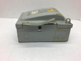 Siemens I-T-E Fusible Switch JN-421 Type 1 Enclosure 30 amp 240 VAC