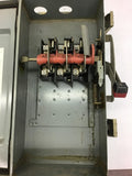 Square D HU-363AWK Non-Fused Safety Switch 100 AMPS 600 Vac Type 3, 3r or 12