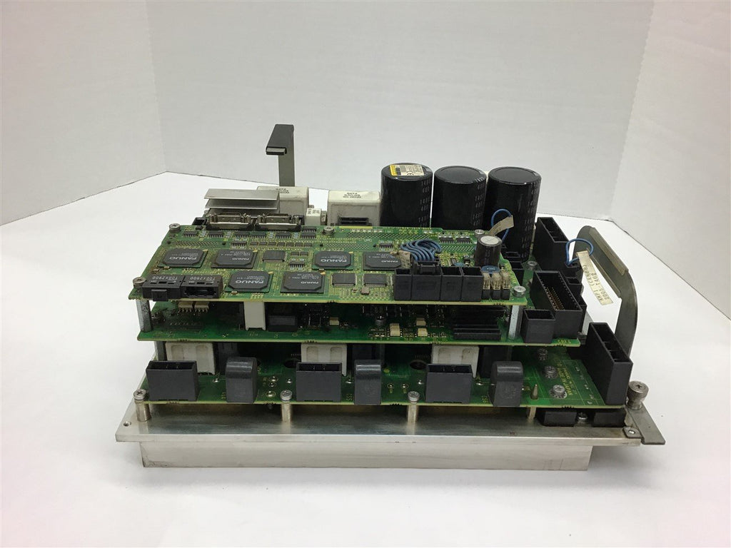 Fanuc A20B-2102-001 and A20B-8101-060 Servo Amplifier Boards