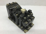 ALLEN-BRADLEY 509-A0A SER B STARTER NEMA SIZE 0 460V @ 5 HP 230-240 V 60 HZ COIL