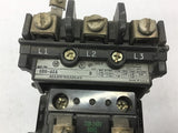 ALLEN-BRADLEY 509-A0A SER B STARTER NEMA SIZE 0 460V @ 5 HP 230-240 V 60 HZ COIL