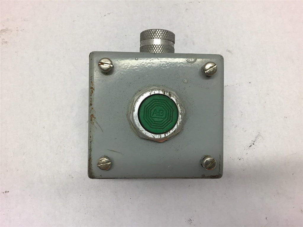 Hoffman E1PB Enclosure Type 12, 13 with Allen-Bradley 800T-A Ser T Pushbutton