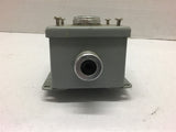 Hoffman E1PB Enclosure Type 12, 13 with Allen-Bradley 800T-A Ser T Pushbutton