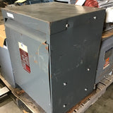 Tierney 75 KVA Transformer 480 Pri 208/120 Sec Volts 3 Phase