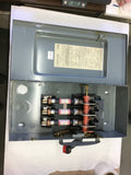 Square D H-363 Fusible Safety Switch Ser E1 600 VAC 100 A Type 1 Encl