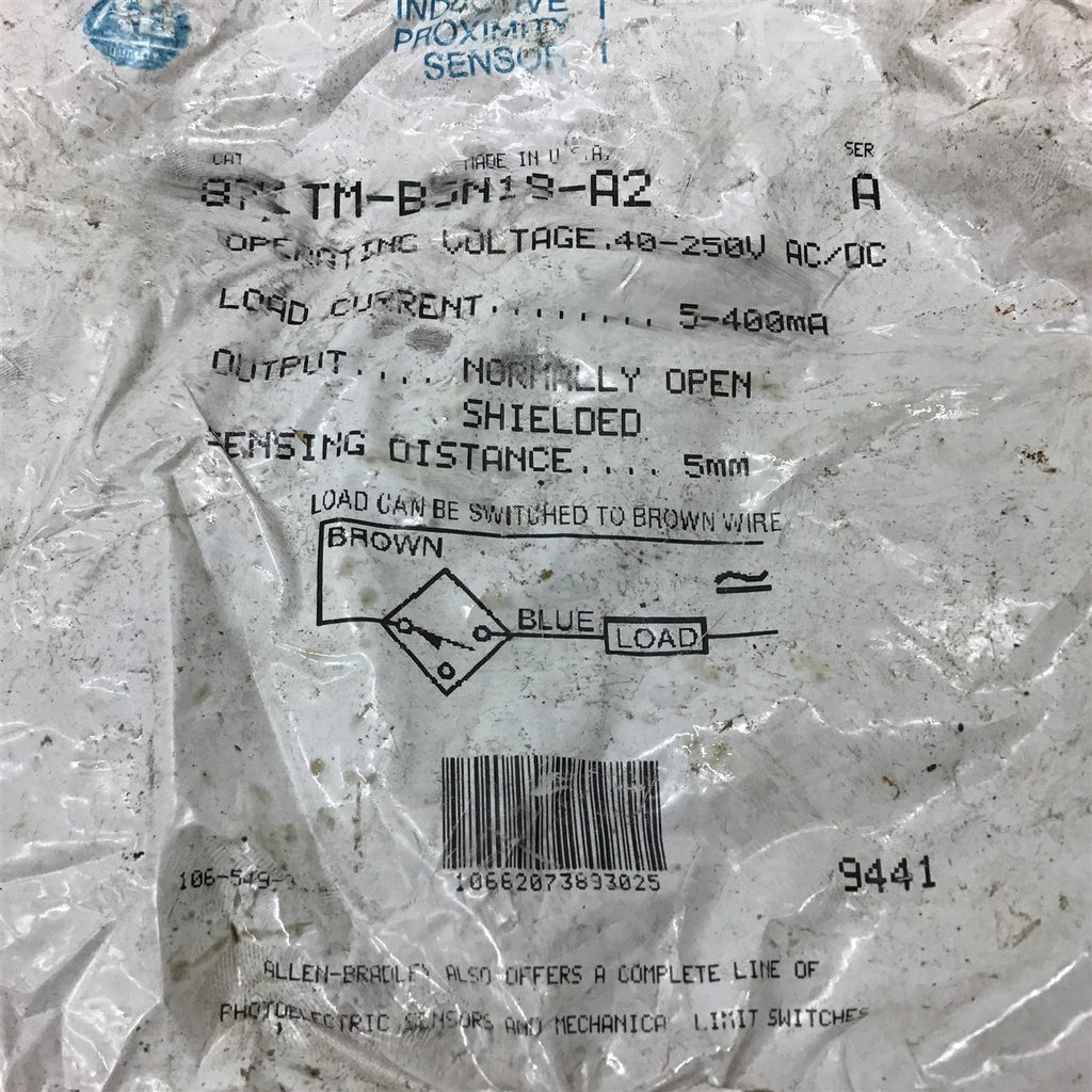 Allen-Bradley 871TM-B5N18-A2 Proximity Sensor