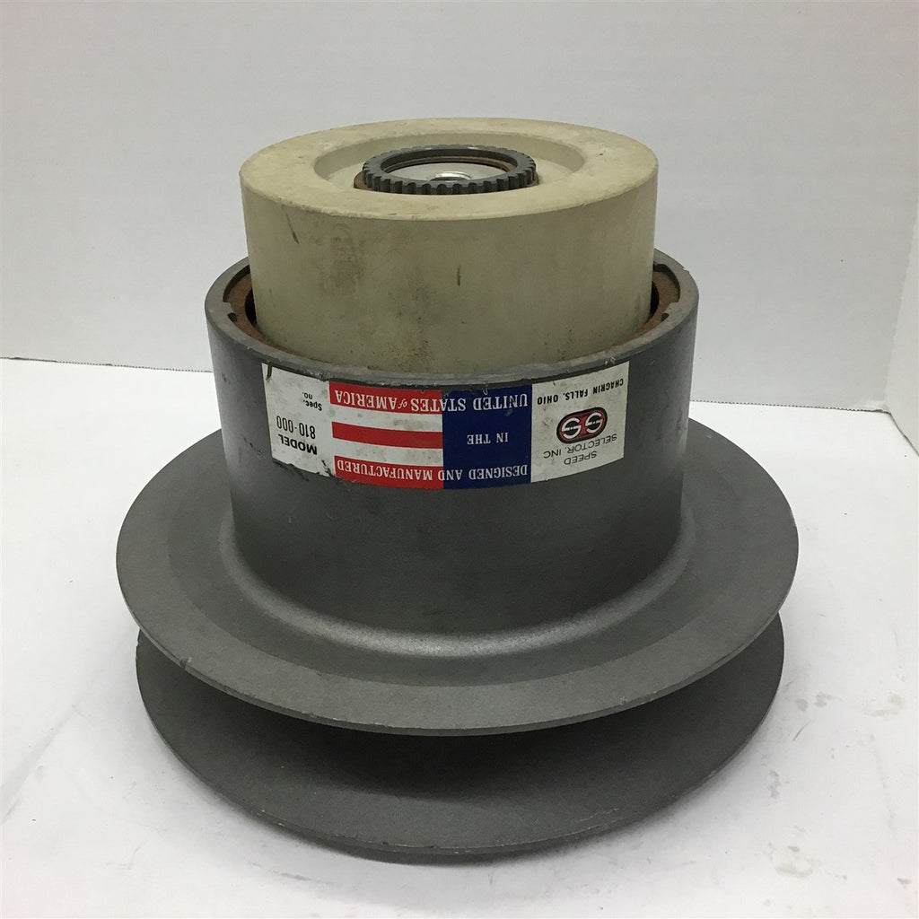 speed Selector 810-000 Variable Speed Pulley 1.792" bore
