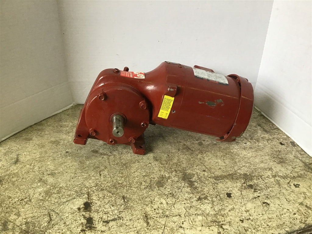 US Motor E177 1/3 HP Ac Gear Motor 230/460 Volts 1745 Rpm 4P 56 Fr 58 Ratio