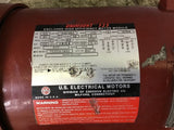 US Motor E177 1/3 HP Ac Gear Motor 230/460 Volts 1745 Rpm 4P 56 Fr 58 Ratio