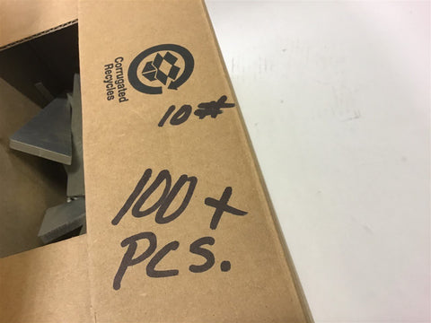 Aluminum Plate 1/4" Thick Lot of 100