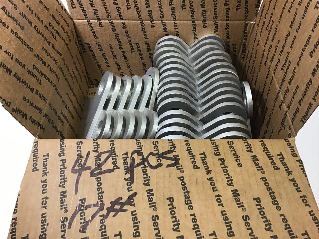 Aluminum Plate 1/4" Thick Lot of 42 pcs