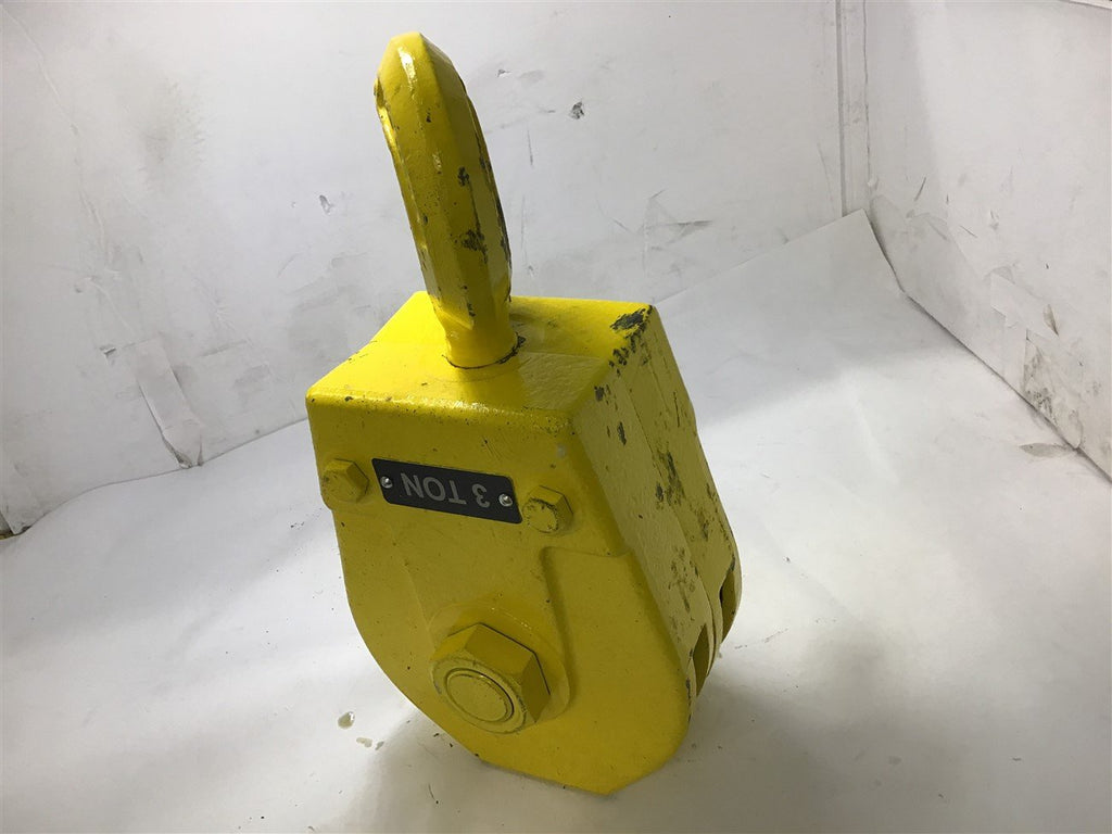 3 TON CRANE HOOK BLOCK, HOIST BLOCK 2 SHEAVE