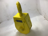 3 TON CRANE HOOK BLOCK, HOIST BLOCK 2 SHEAVE