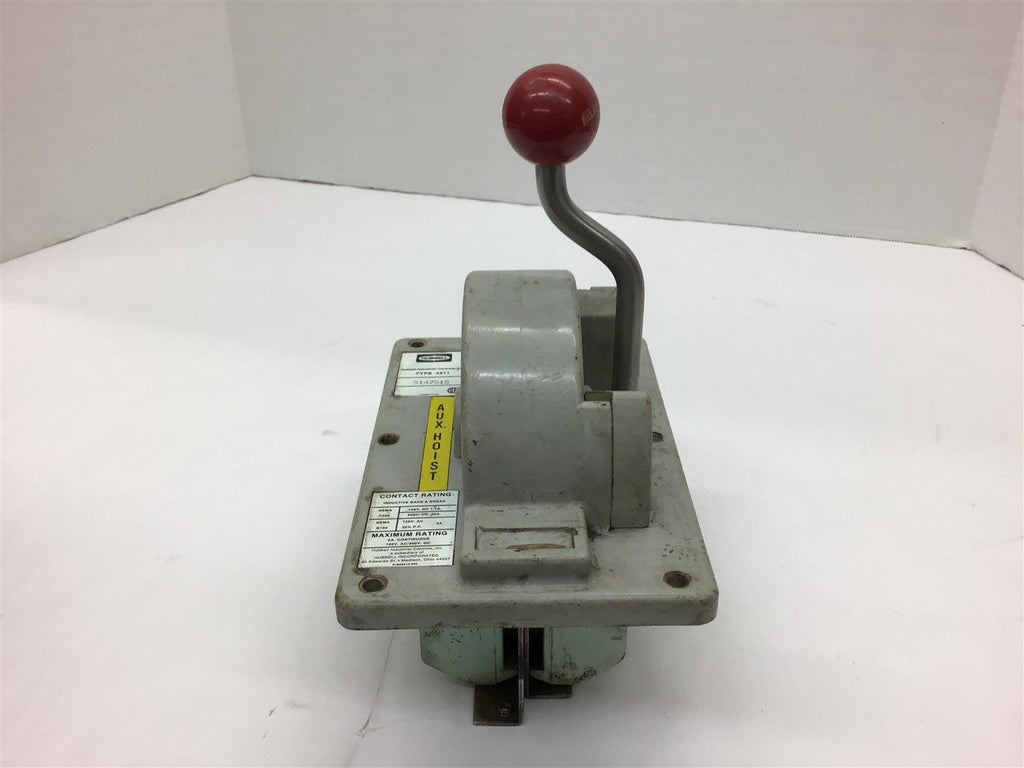 Hubbell Type 4211 5147S1S Mounted Switch