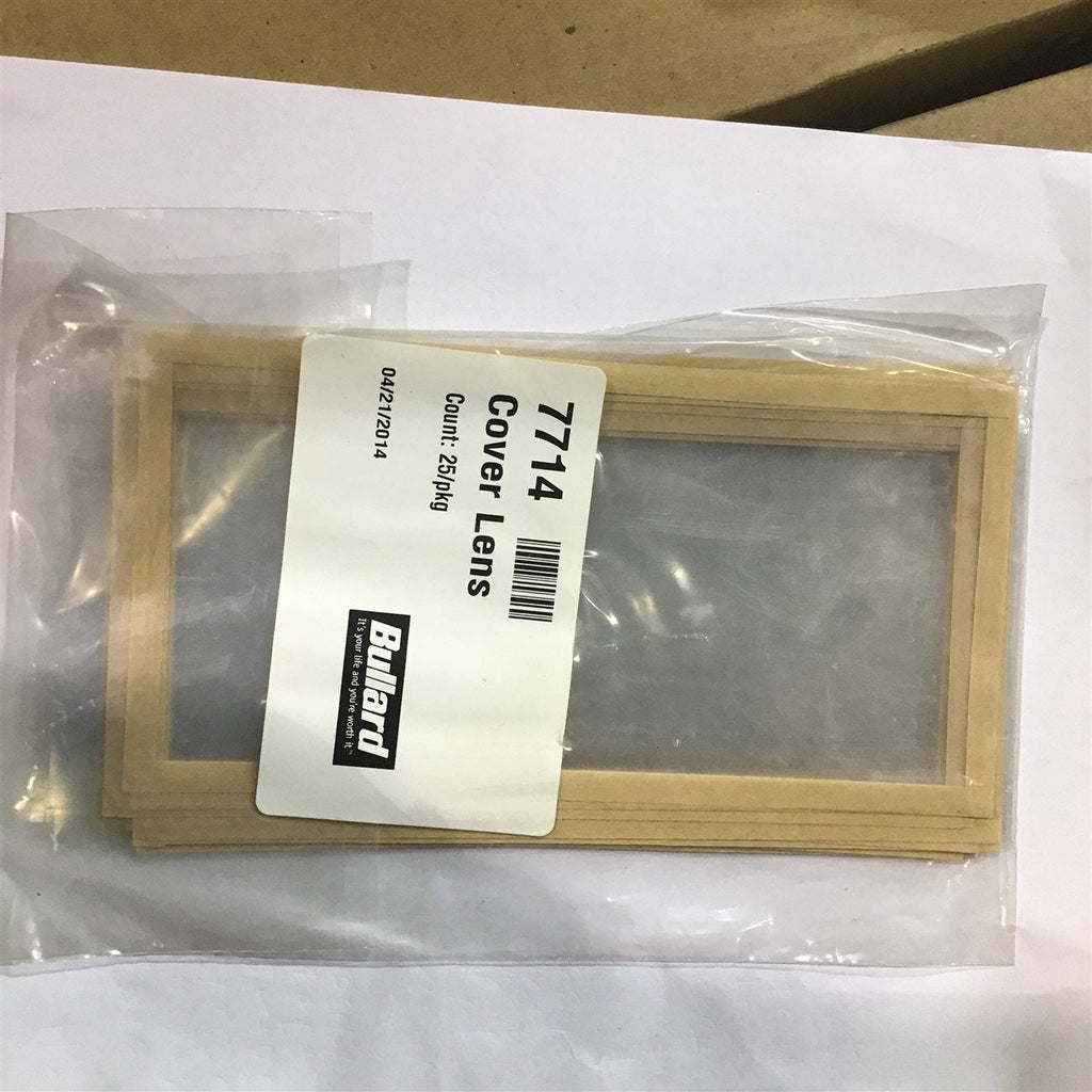 Bullard 7714 Cover Lens Pack of 25