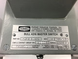 Hubbell HC42160239 Master Switch 120 Volts