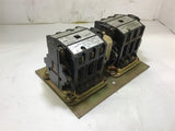 Hubbell 80U 57300-225 AC Magnetic Reversing Contactor 60 Hz 90 A 115 Volt Coil