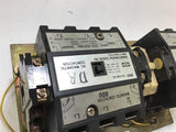 Hubbell 80U 57300-225 AC Magnetic Reversing Contactor 60 Hz 90 A 115 Volt Coil