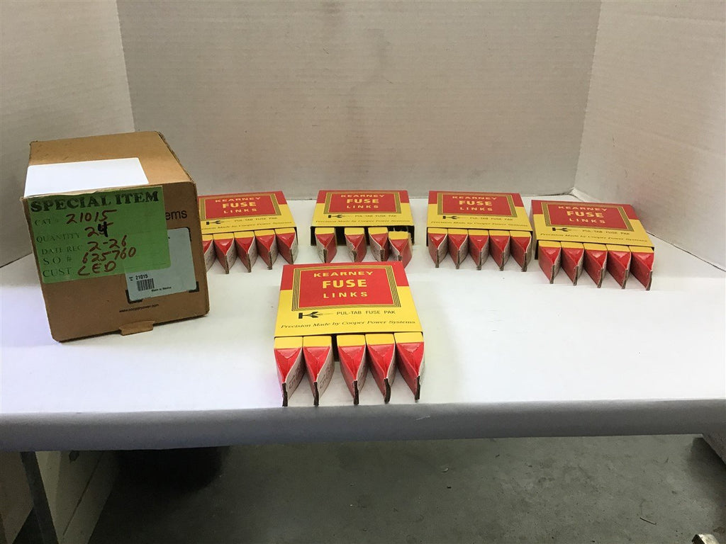 Kearney Fuse 21015 Pull-Tab Fuse Pak lot of 24