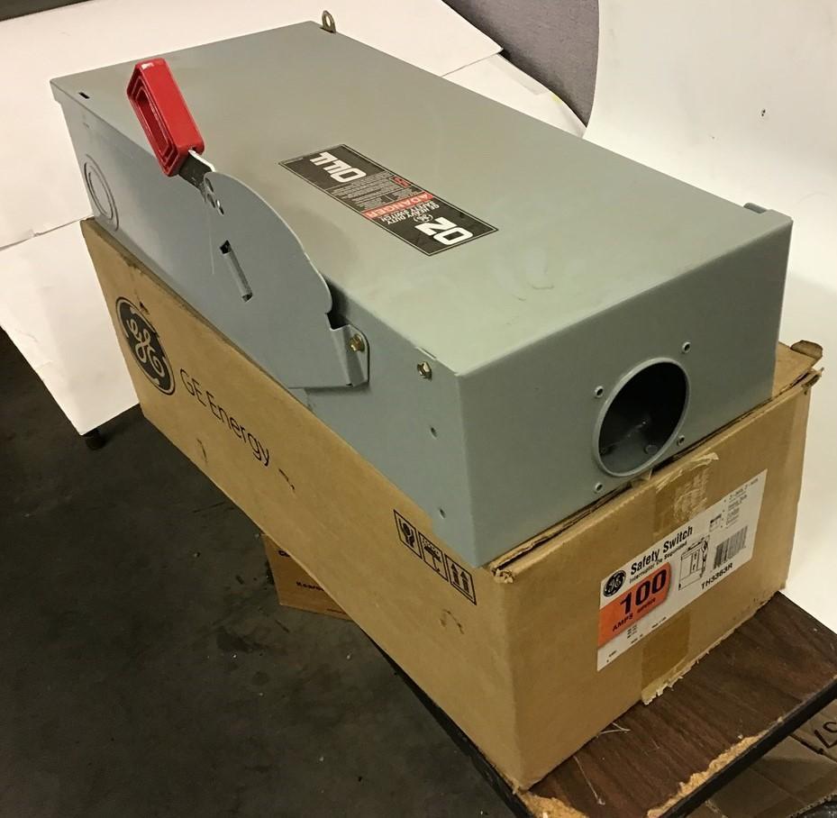 General Electric TH3363R Outdoor Safety Switch 100 A 3 P 3 Wire