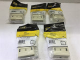 Hubbell 3XA63 ISB2EI Surfface Housing 2 Port Electric Ivory Lot of 5