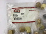 Gardner Denver 86E222 Fitting Tube 3/8T x 14NPT Qty 15