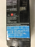 Siemens SA1E025 Circuit Breaker ED42B020 Type ED4 Pole 2 480v 20a