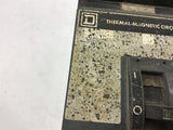 Square D FA36100 Thermal-Magnetic Circuit Breaker 100 Amp
