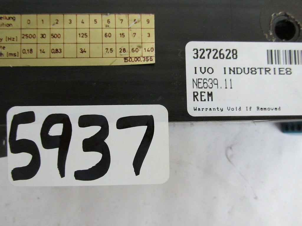 Ivo Industries Counter- Analog - Ne639.11 - 3 Digits To 999 -  Used