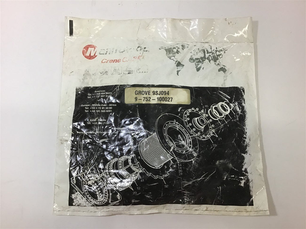 Manitowoc 9-752-100027 Cylinder Seal Repair Kit Grove 9SJ094