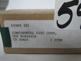3 CONTINENTAL DISC CORP. CAPLUGS  CDC8045185A - 5000 PSI - 340 BAR - NEW