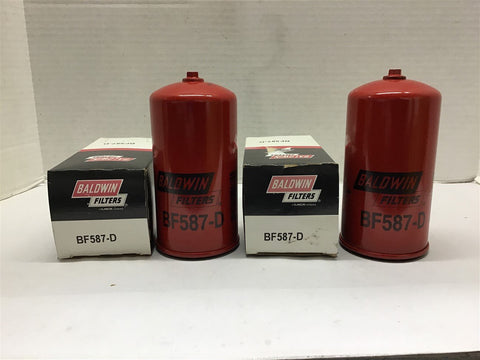 Baldwin BF587-D Fuel Filter LOT OF 2
