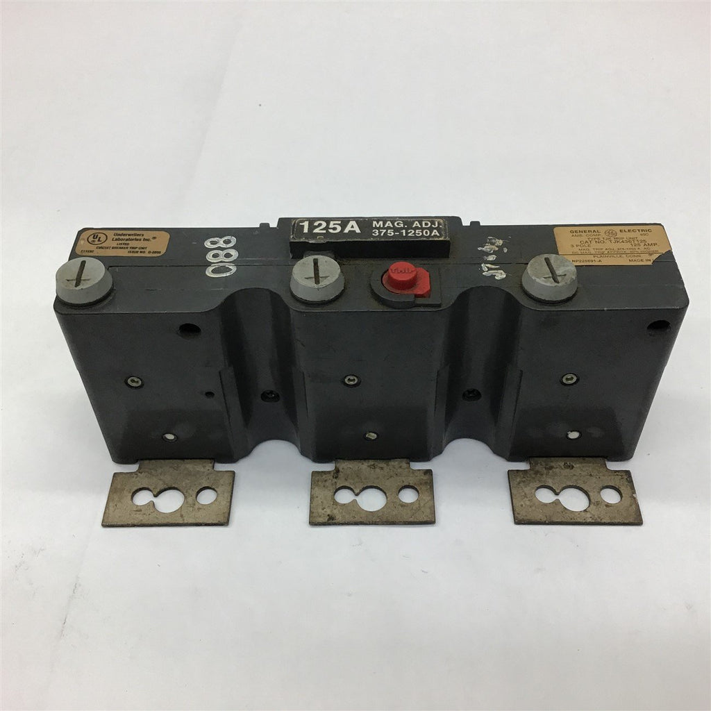 General Electric TJK436T125 Trip unit 3 Pole 125 Amp