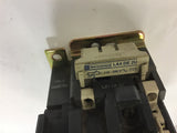 TELEMECANIQUE SCHNEIDER ELECTRIC LC1 D6511 CONTACTOR 120 V COIL