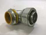 COOPER CROUSE-HINDS LTB12590 90 DEG ANGLE MALE CONNECTOR 1-1/4" PACK OF 7