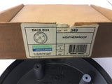 GENERAL SIGNAL EDWARDS 349 WEATHERPROOF BACK BOX