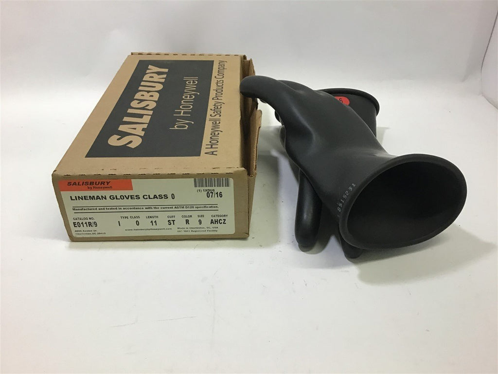 Salisbury by Honeywell E011r/9 Lineman Gloves Size 9