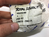 Total Source LP225-6267 Connector Female LPG Lot of 3