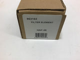 DeVilbiss HAF-28 Filter Element 863162