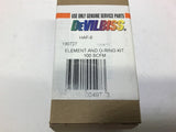 DeVilbiss HAF-6 Water Filter Element and O-Ring Kit