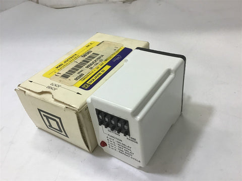 SQUARE D 9050JCK70V14 ELECTRICAL TIMING RELAY SERIES E